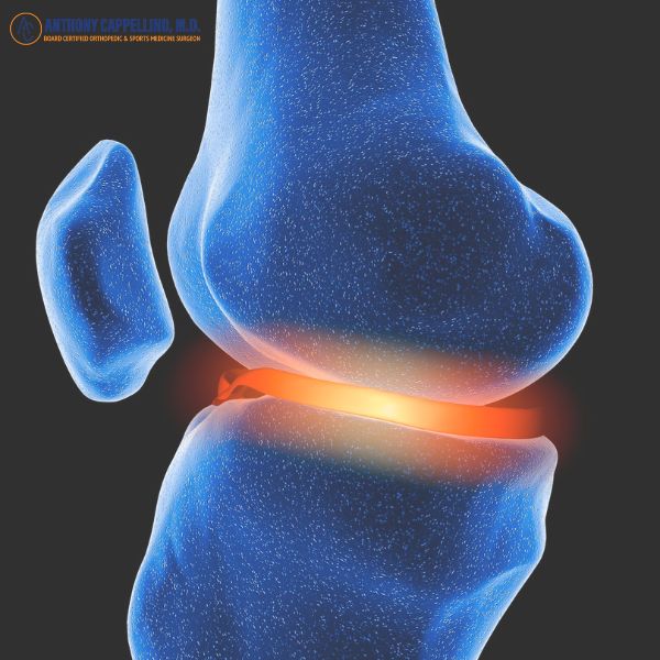 ACL tear visualization